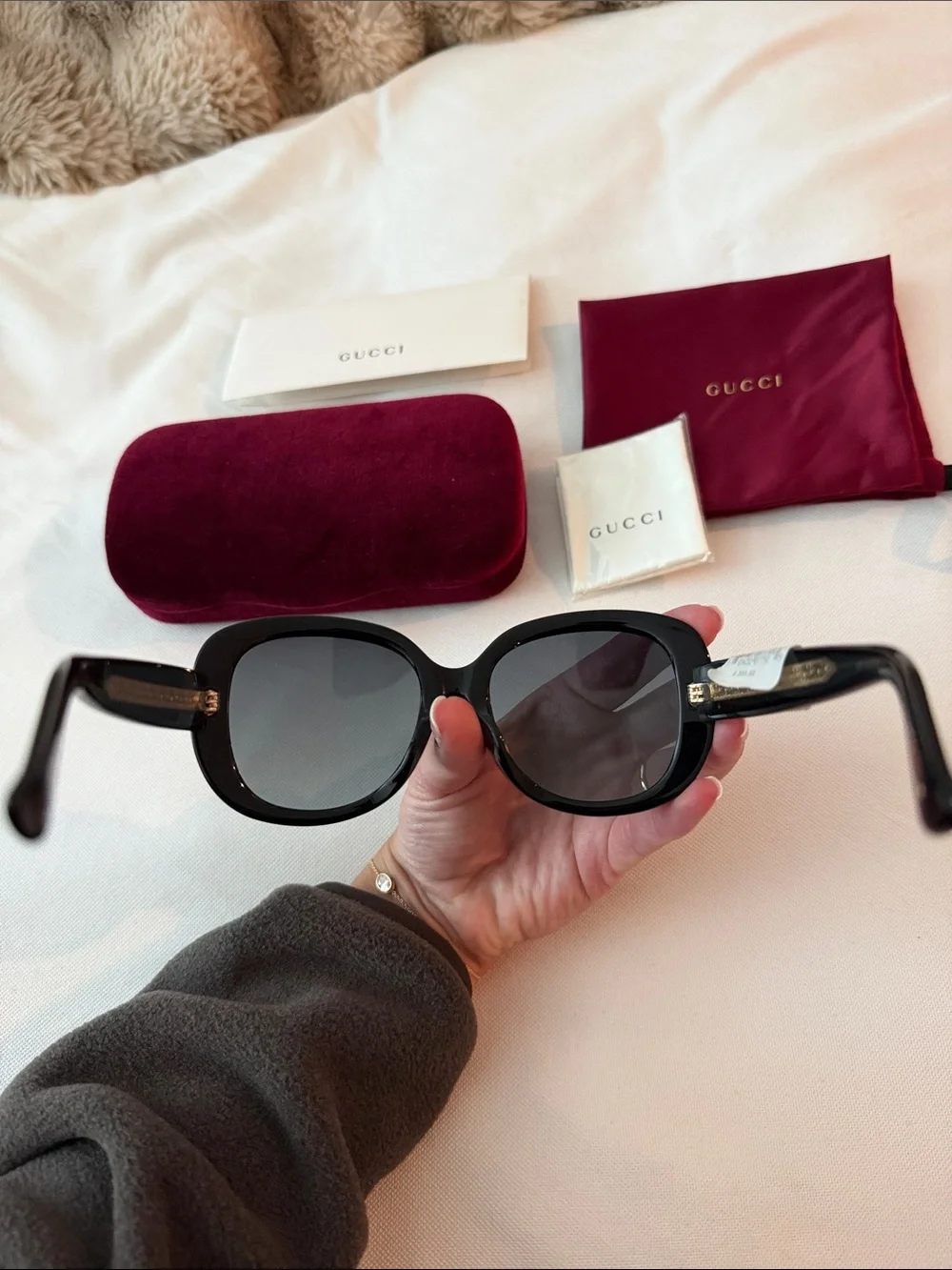 Gucci Black Sunglasses